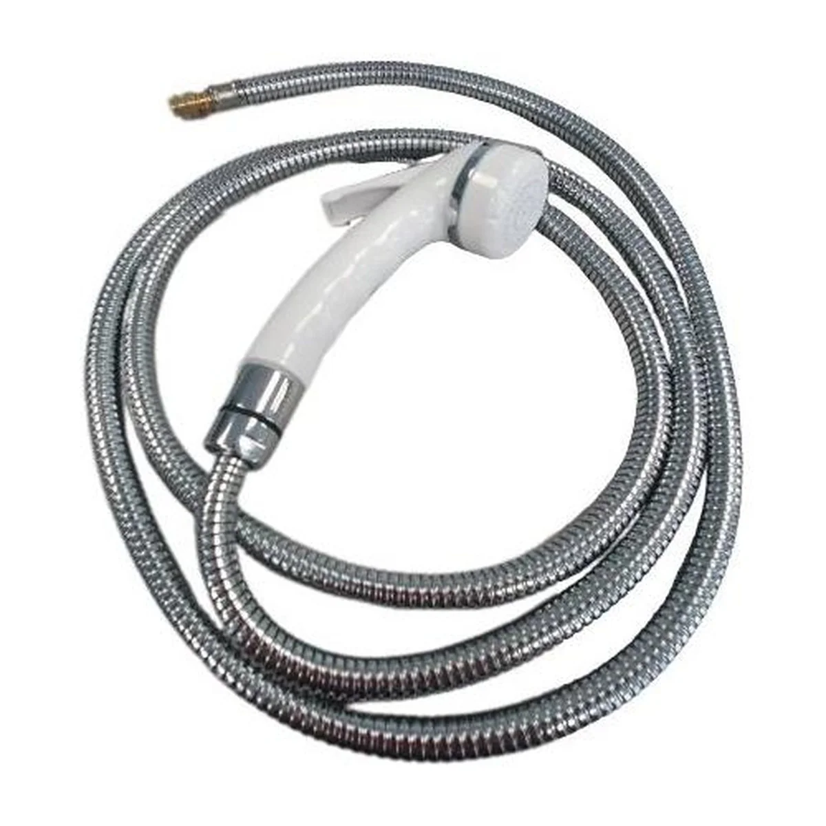 Reich External Shower Point Spare Hose and Head (White) - Ideal Replacement for Motorhome and Caravan