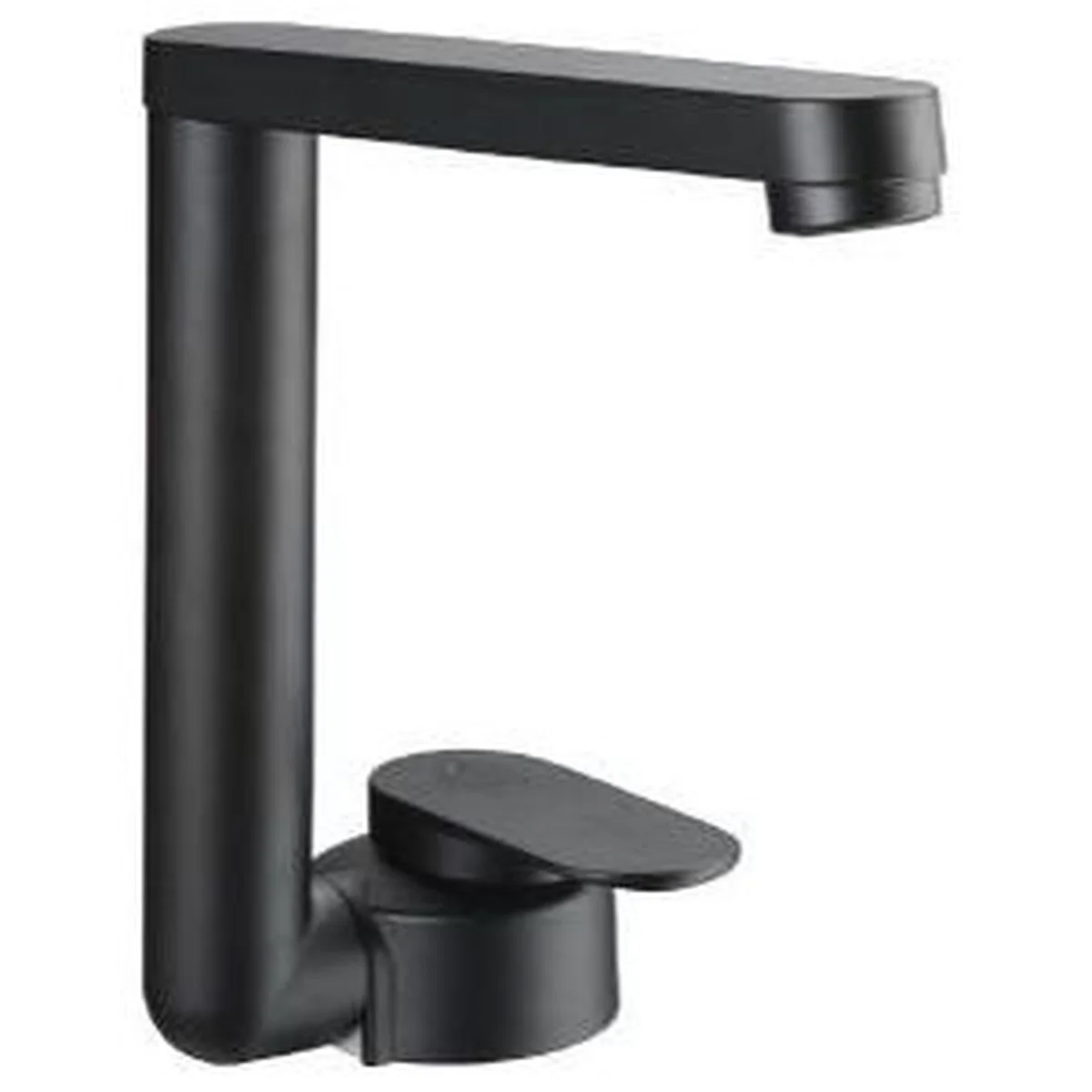 Reich Twister Mixer Tap Black 25Cm Flexi Push Fit 575-7030001PSK2