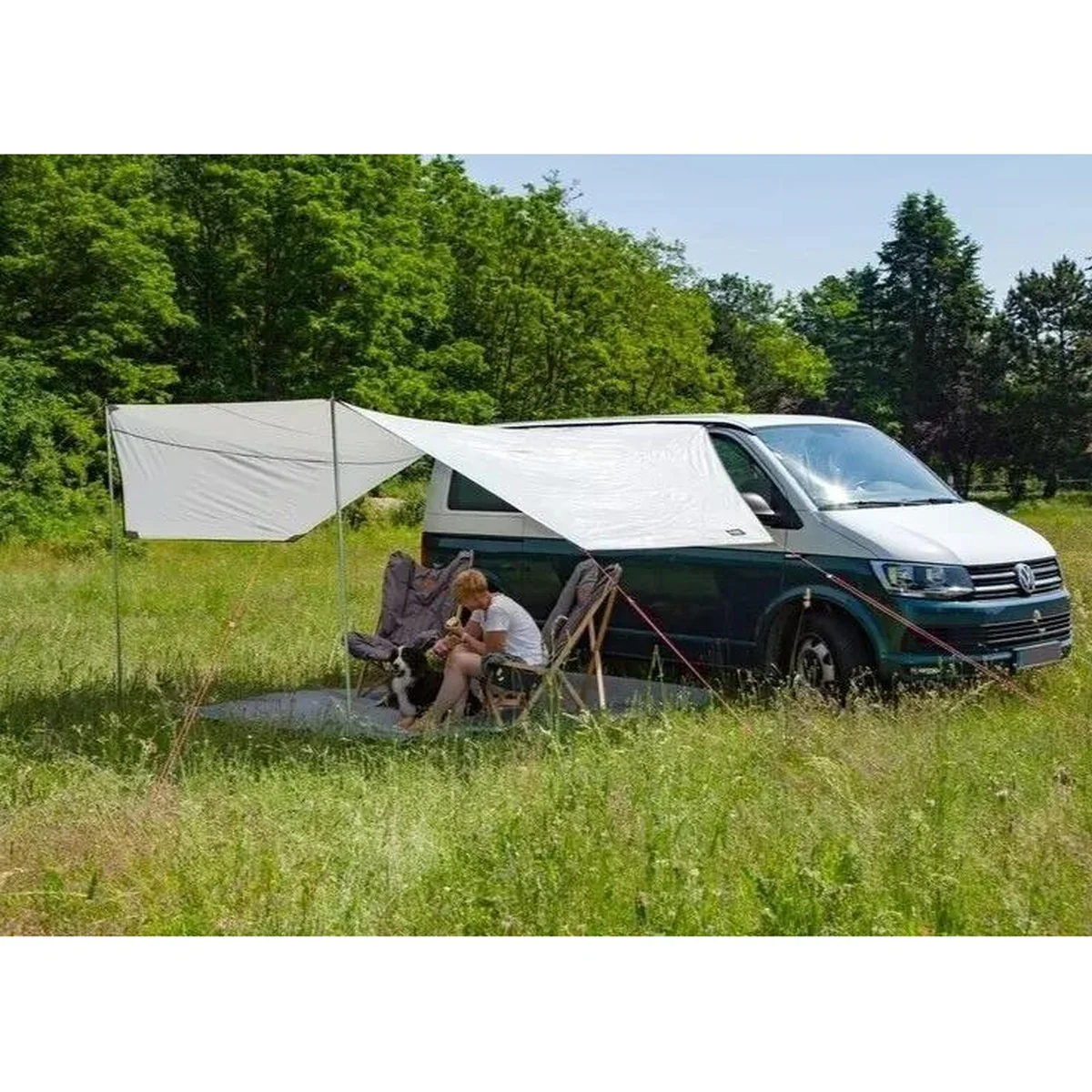 Reimo Mauritius Campervan Sun Canopy for T5 T6 California 4.6m (2m Rail) - Image 3