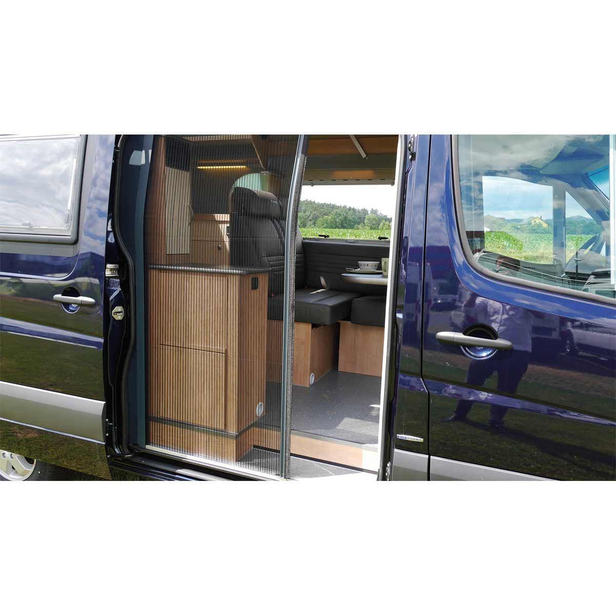 REMIcare Van Flyscreen Door (with Table Rail) for Fiat Ducato - Image 4