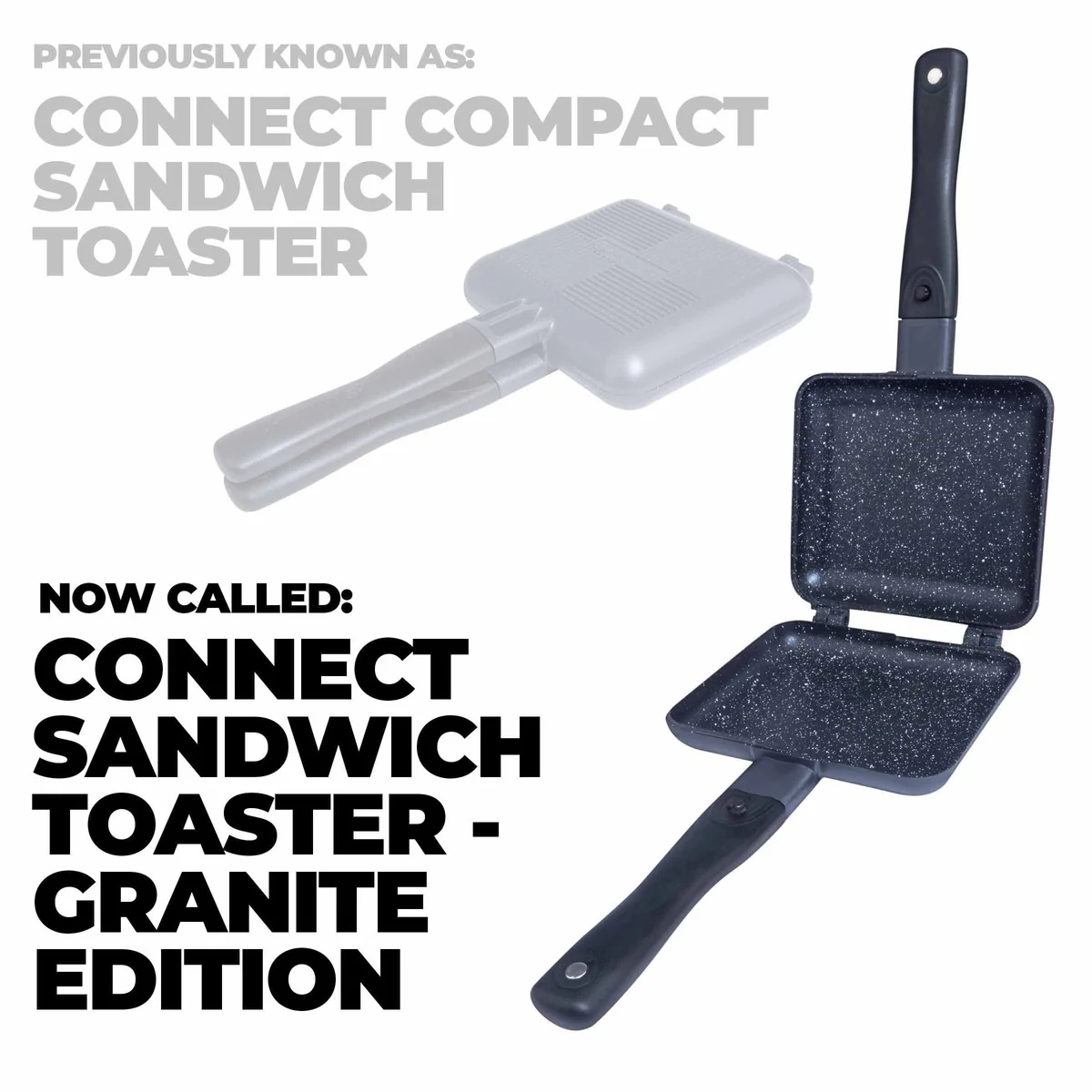 RidgeMonkey Connect Sandwich Toaster Non Stick Detachable Granite Edition - Image 7