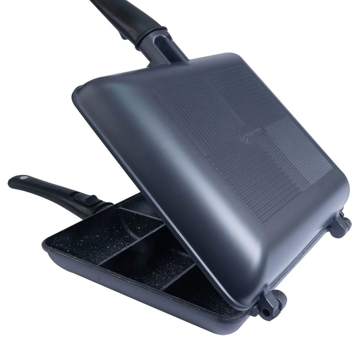 Ridgemonkey Cooking Pan Connect Combi & Steamer XXL Granite Fishing Camping - Image 3
