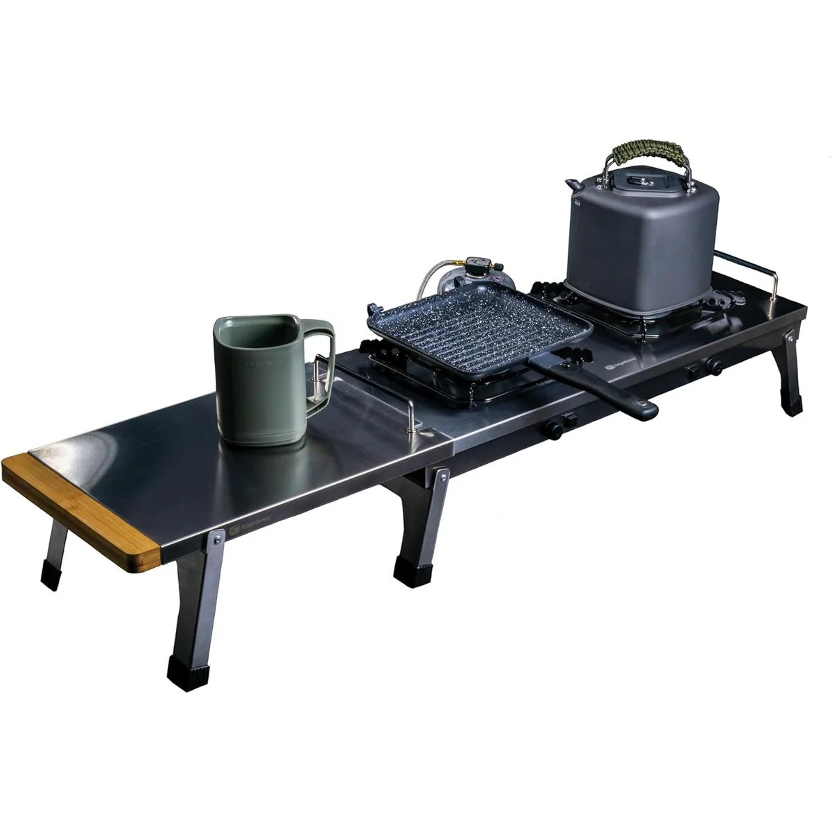 RidgeMonkey Grilla CookStation Double Hob - Camping Fishing - Image 3
