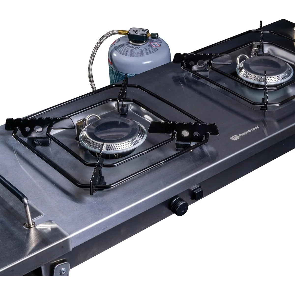 RidgeMonkey Grilla CookStation Double Hob - Camping Fishing - Image 4