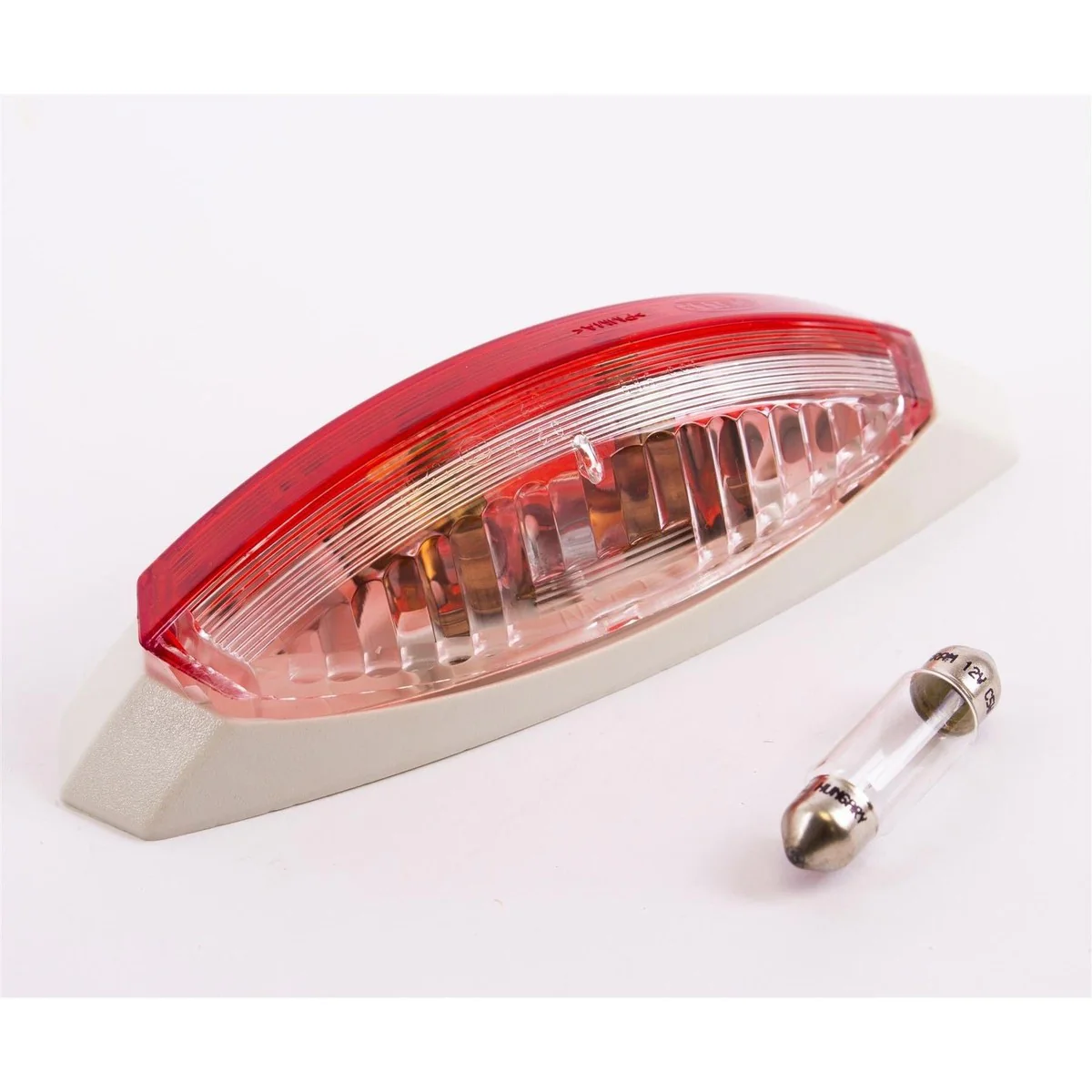 Right Hella Red And White Clear Side End Marker Lamps Lights Caravan Motorhome