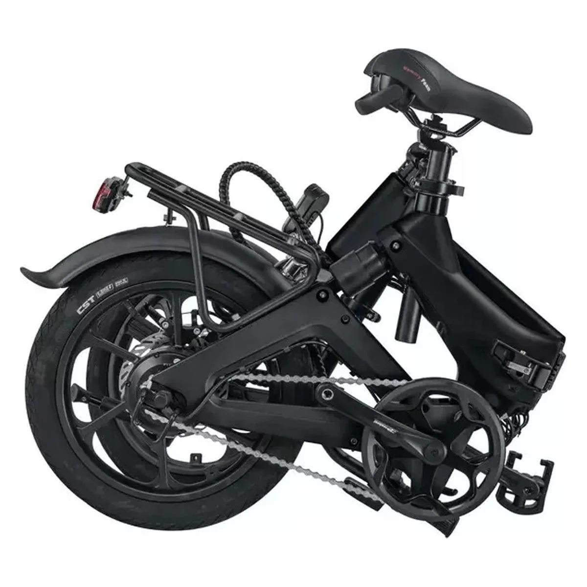 Riley RB1 Foldable E-bike - Black 45-50km Range 250w Motor - Image 5