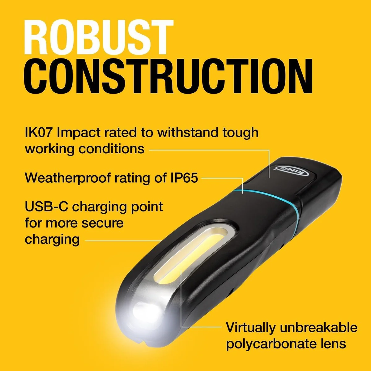 Ring MAGFLEX MINI250 Rechargeable Inspection Lamp - Image 3