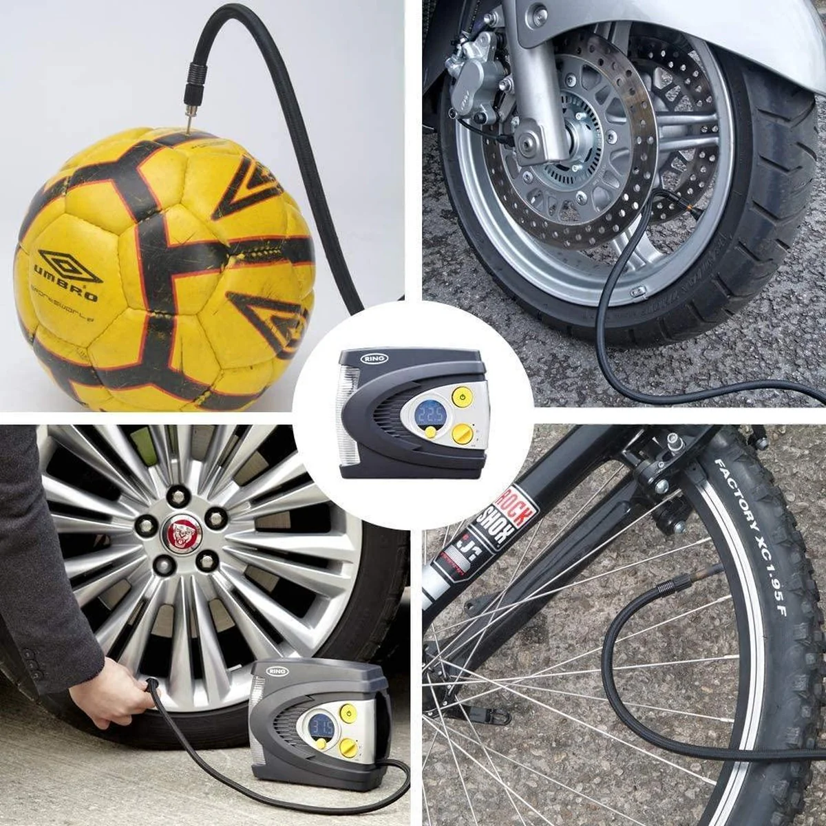 Ring RAC635 12V Tyre Inflator Pump - Image 4