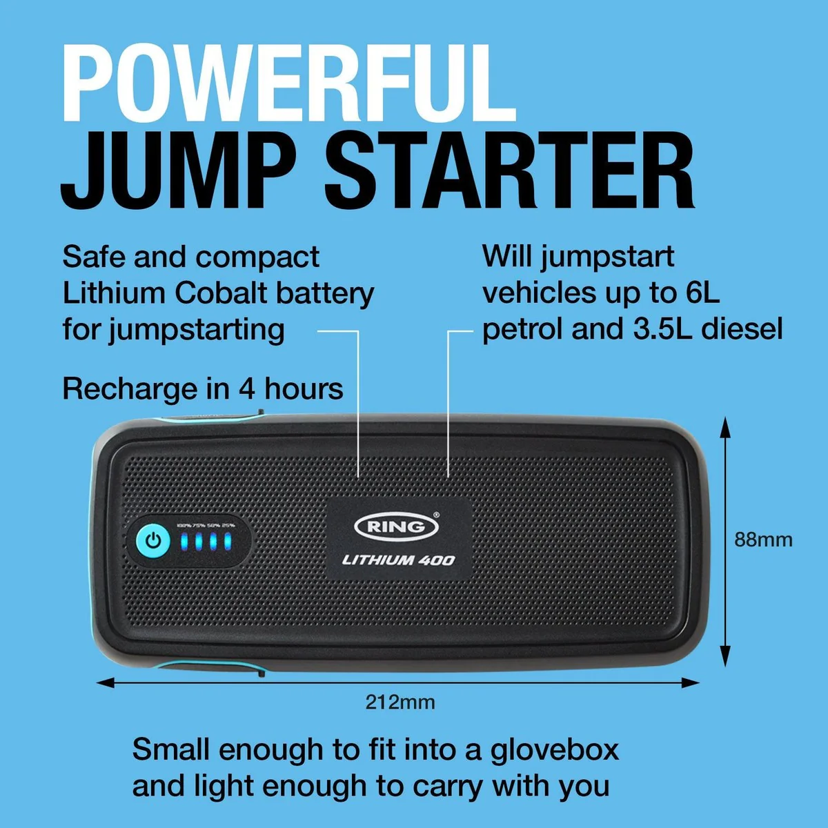 Ring RJS030T ULTRABOOST 1500 Jump Starter - Image 10