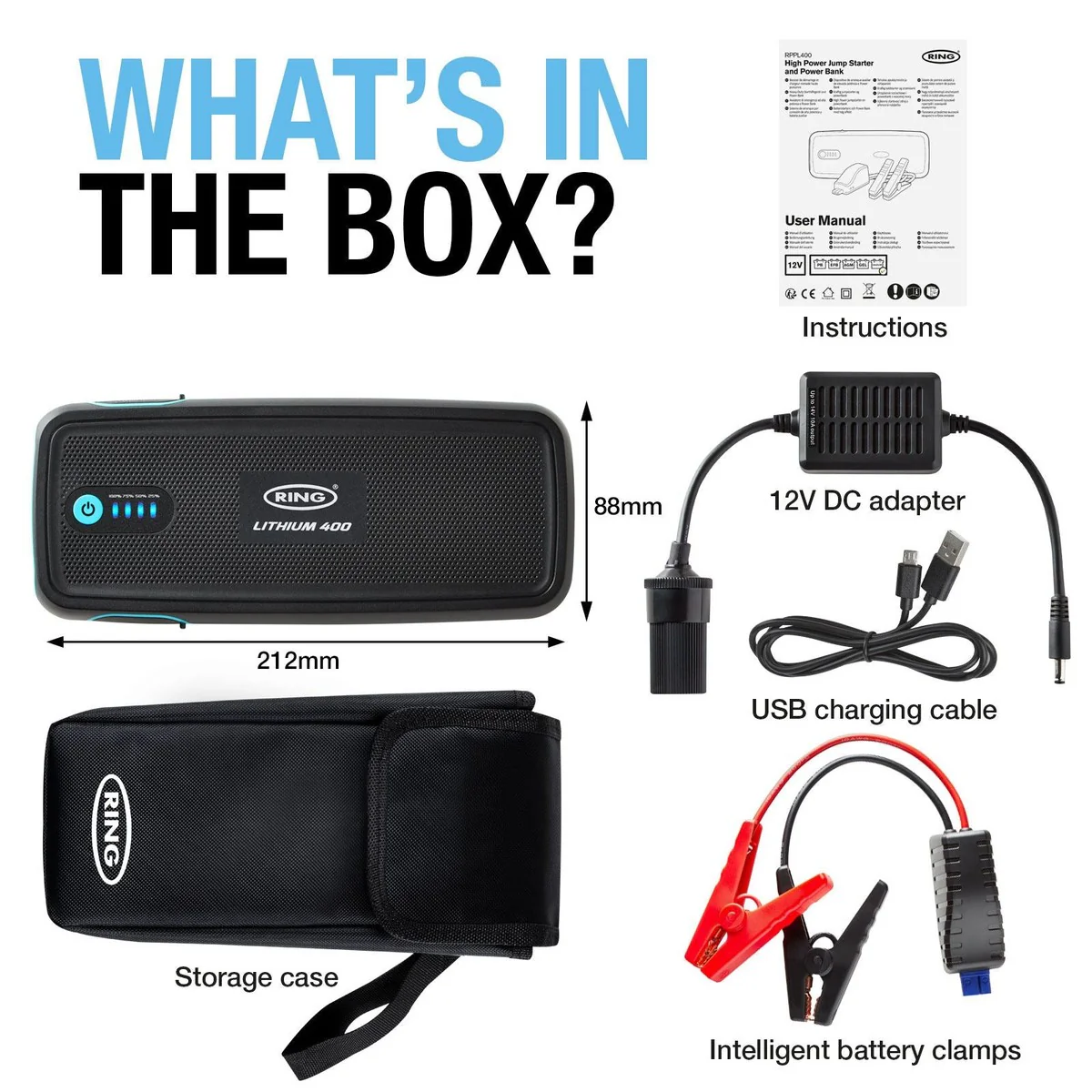 Ring RJS030T ULTRABOOST 1500 Jump Starter - Image 12