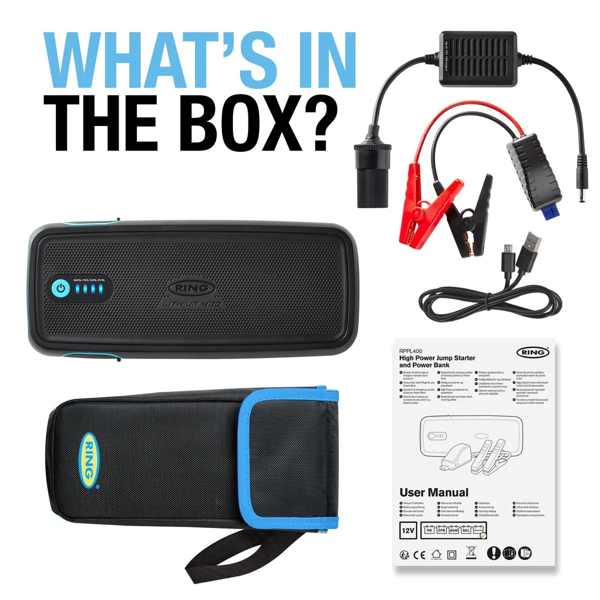 Ring RJS030T ULTRABOOST 1500 Jump Starter - Image 25