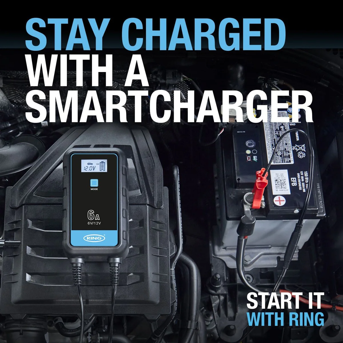 Ring RSC906T SMARTCHARGE 6 Charger & Maintainer - Image 14