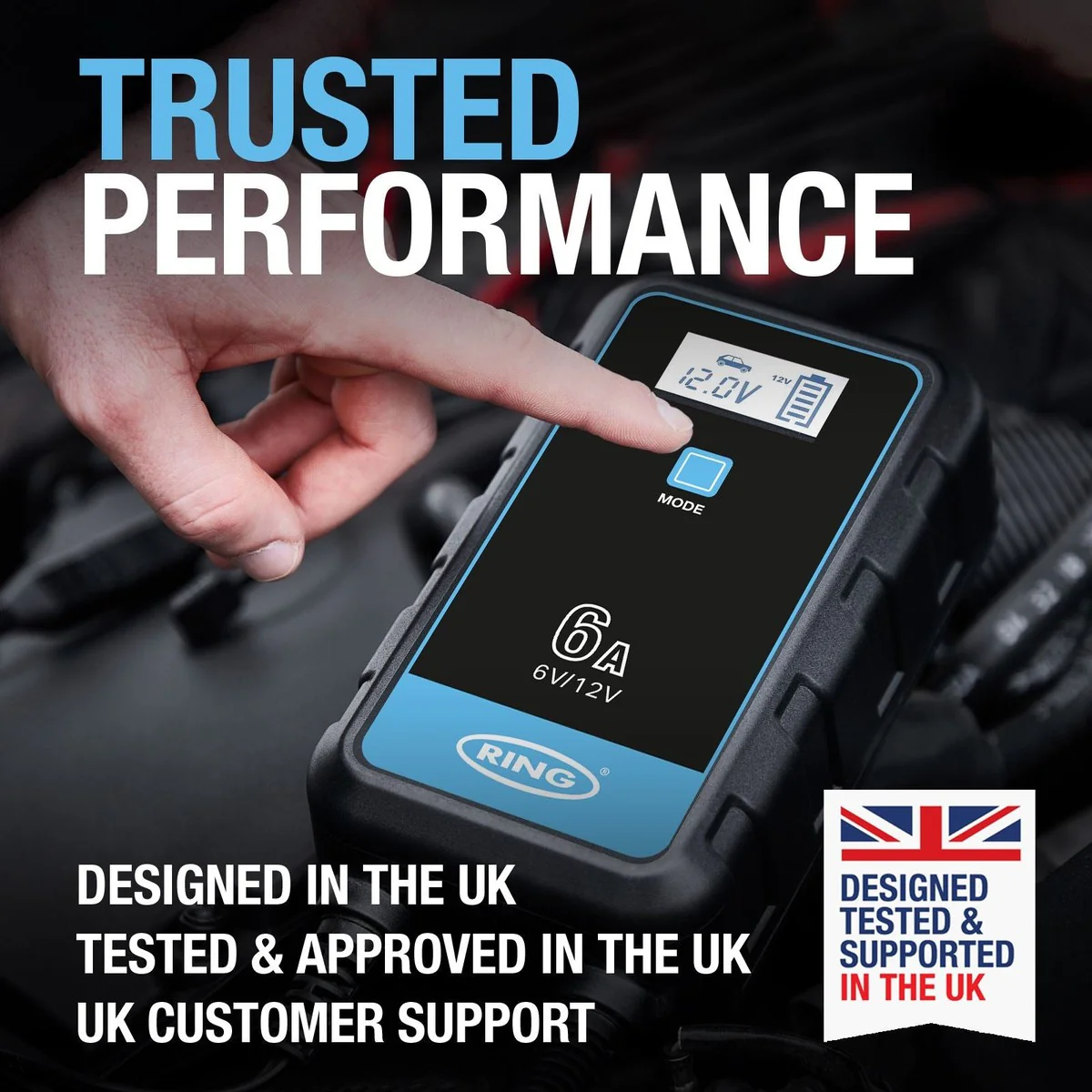 Ring RSC906T SMARTCHARGE 6 Charger & Maintainer - Image 17