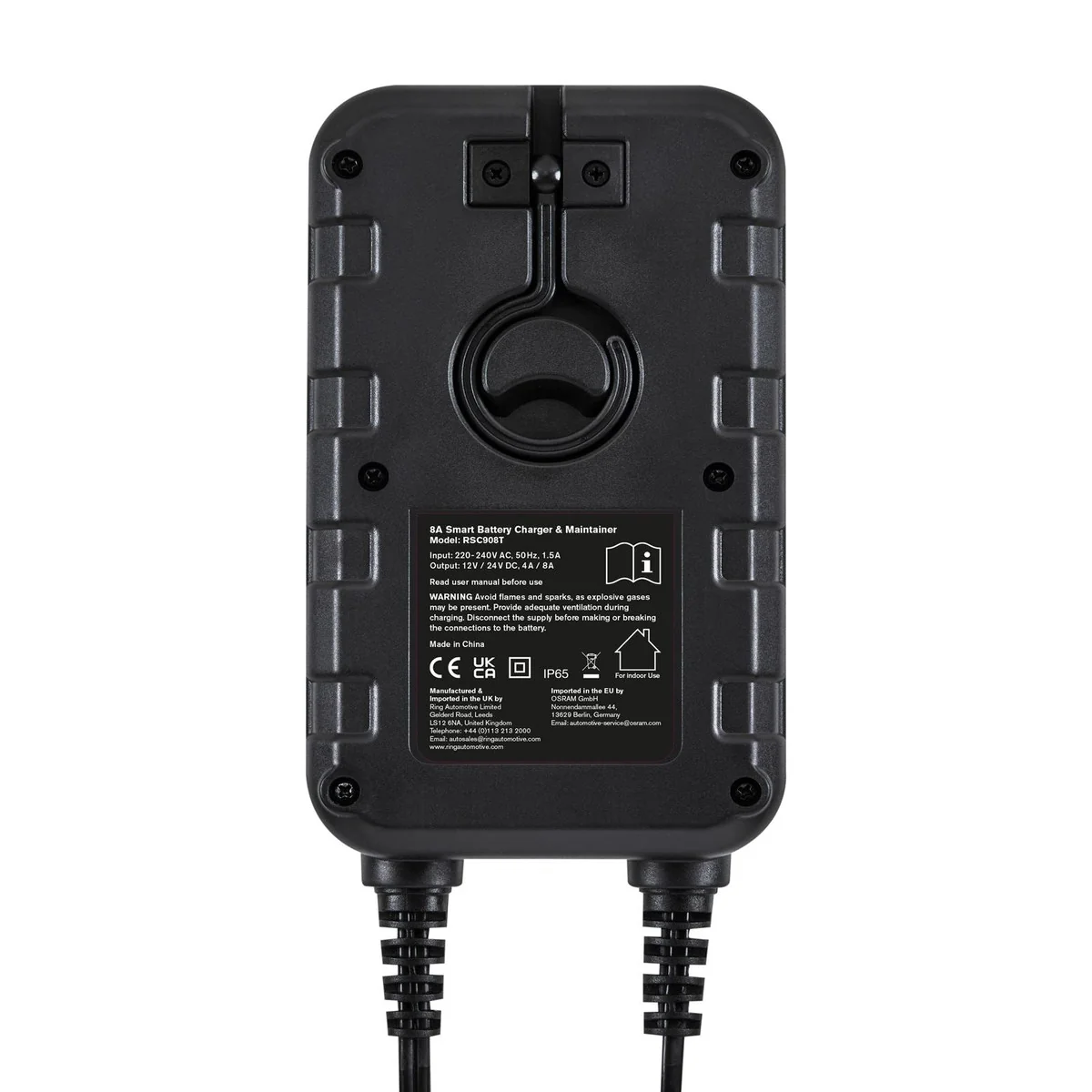 Ring RSC908T SMARTCHARGE 8 Charger & Maintainer - Image 2