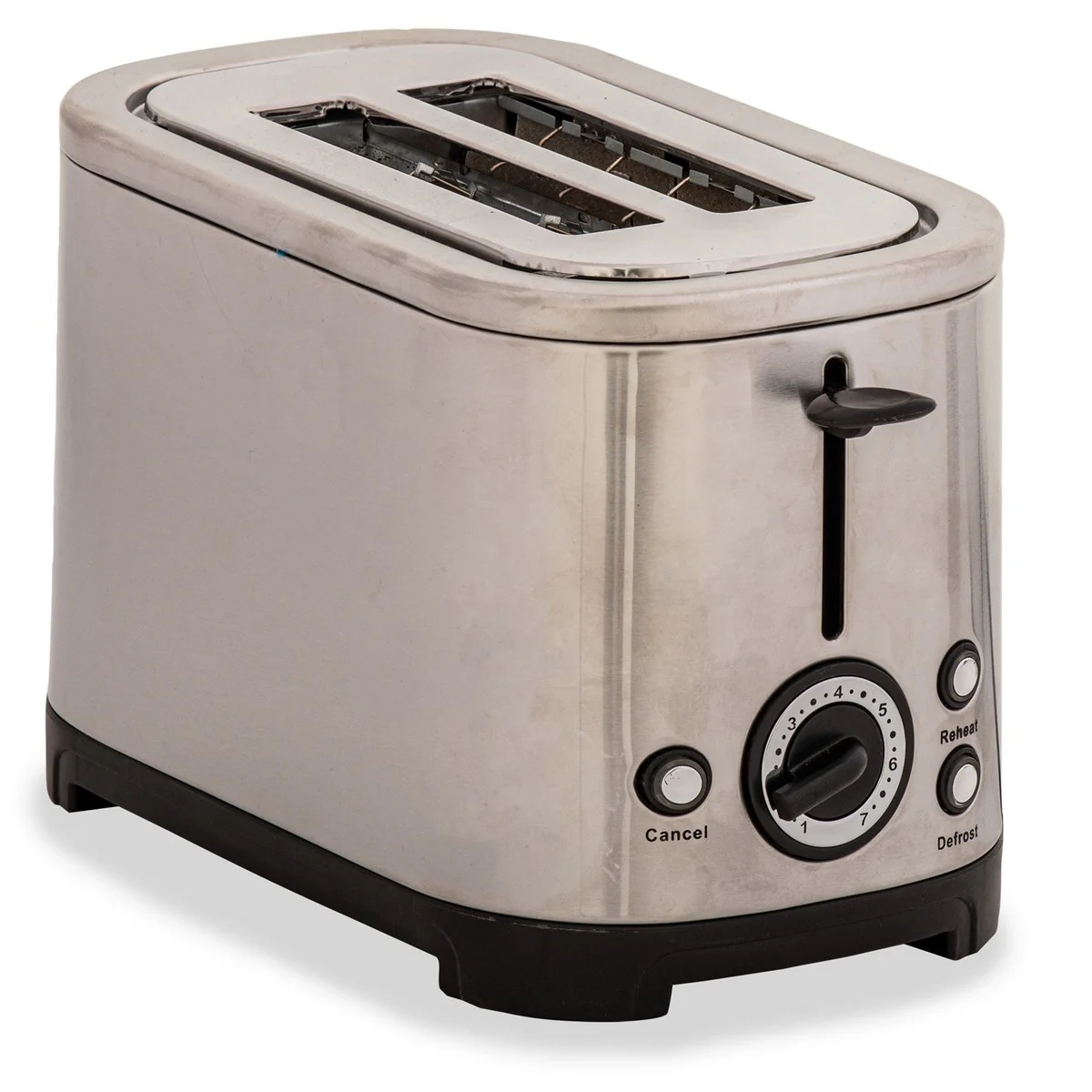 Rocket low wattage polished stainless steel Caravan toaster (2 slice)