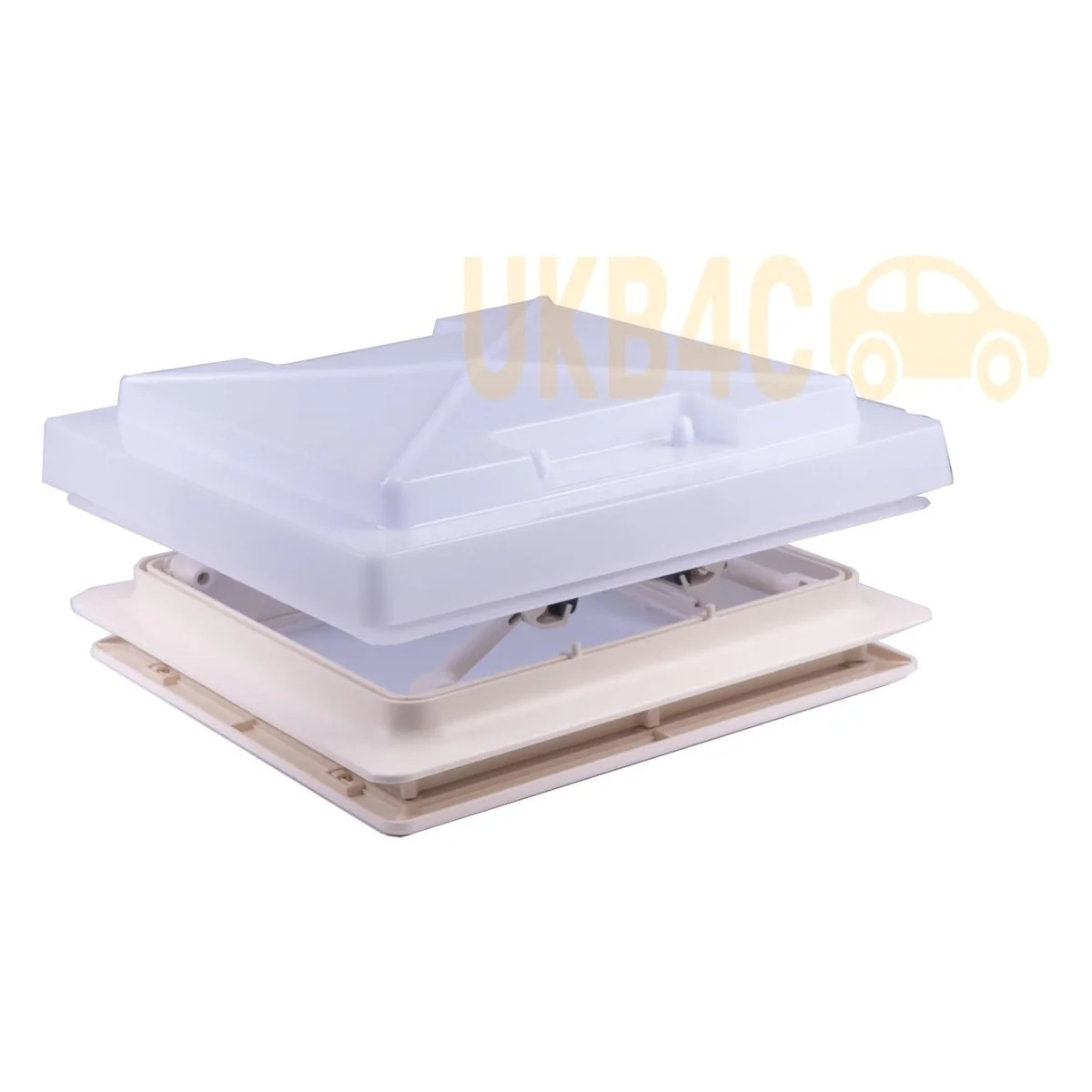 Roof Vent Sky Light Caravan Motorhome 280 X 280Mm Flynet White Mpk Rooflight