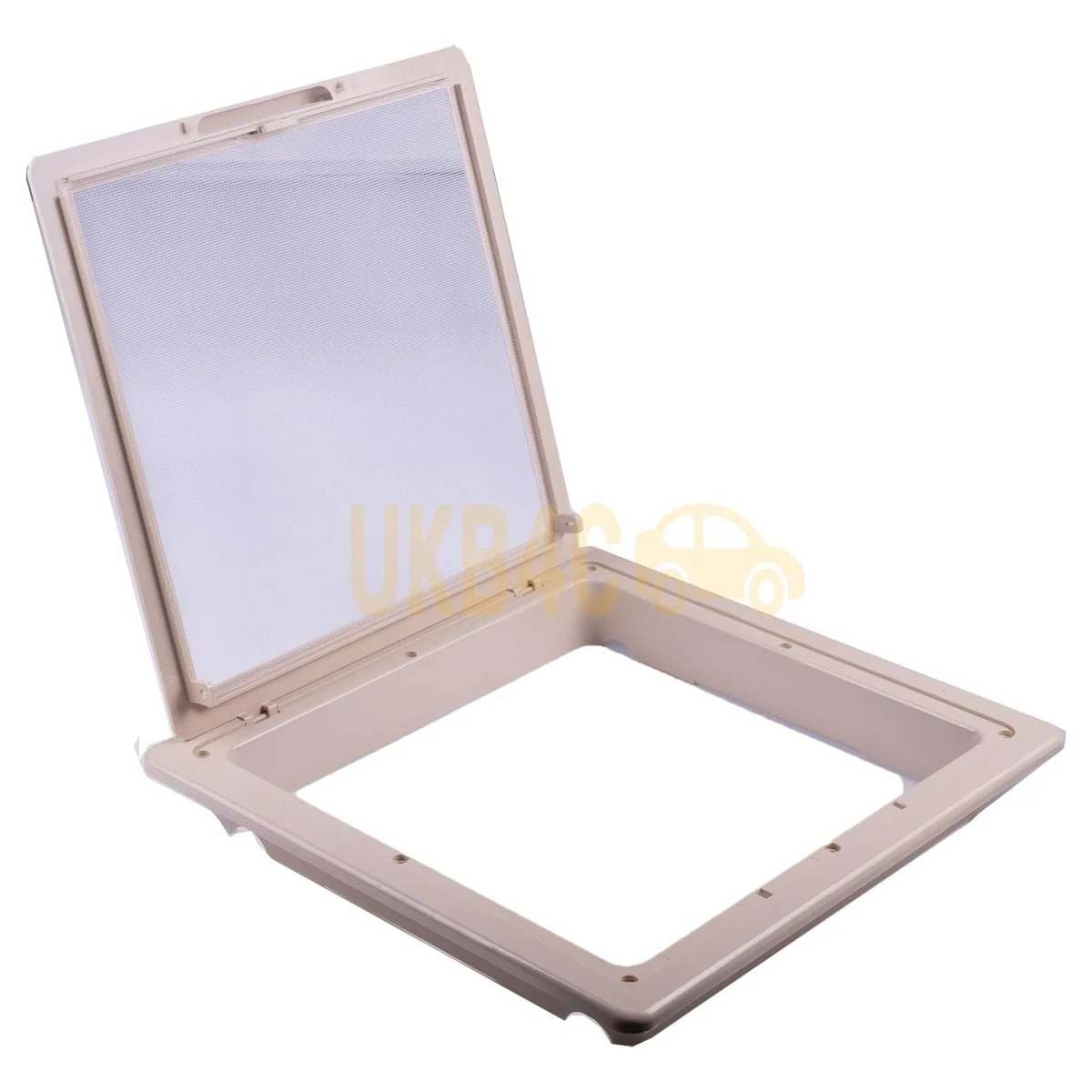 Roof Vent Sky Light Caravan Motorhome 280 x 280mm Flynet Beige MPK Rooflight - Image 3