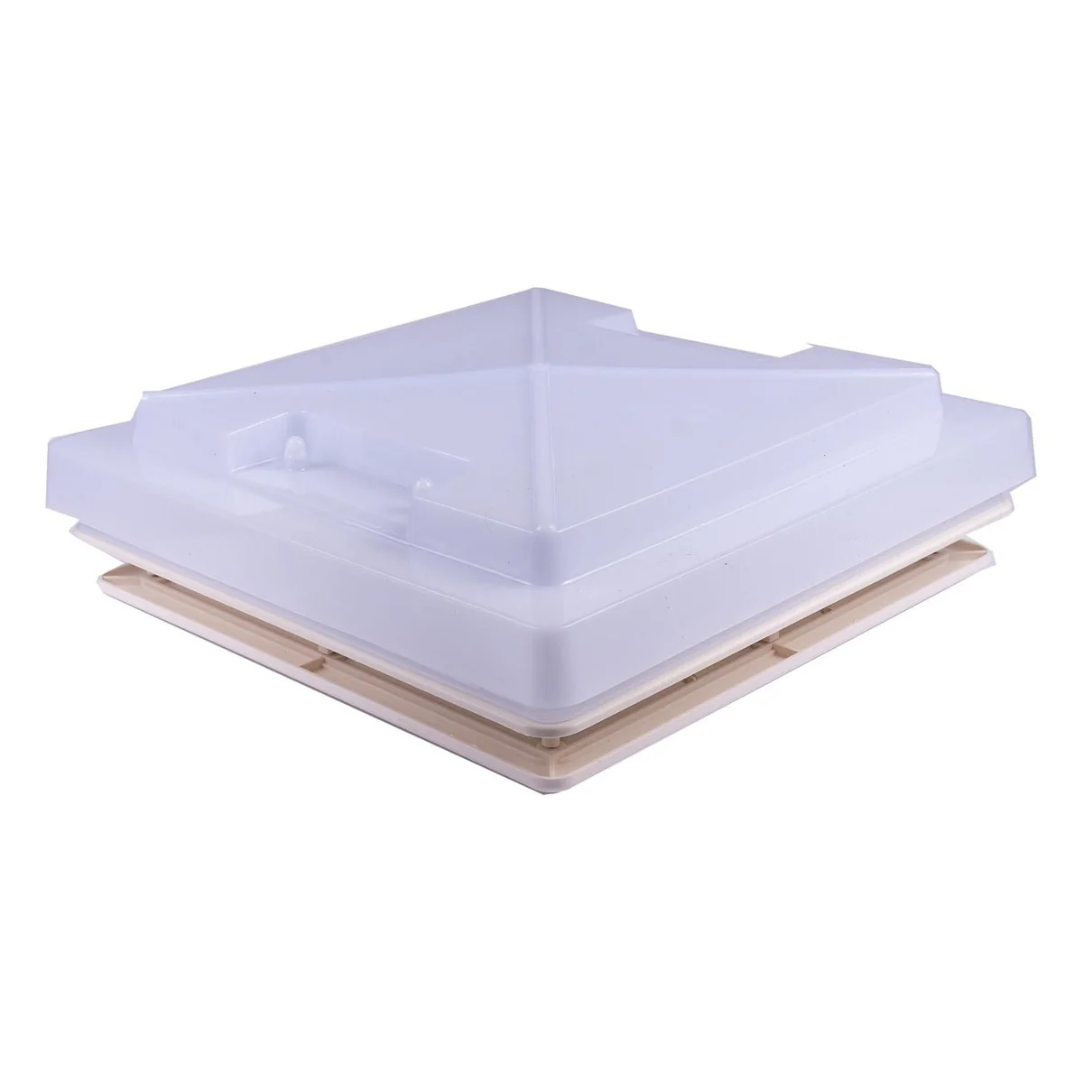 Roof Vent Sky Light Caravan Motorhome 280 x 280mm Flynet Beige MPK Rooflight - Image 6