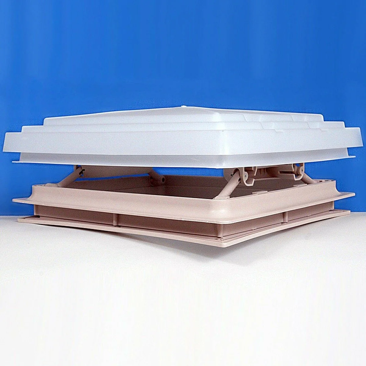 Roof Vent Sky Light Caravan Motorhome 280 x 280mm Flynet Beige MPK Rooflight - Image 7