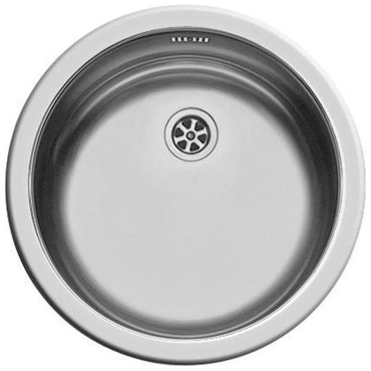 Round Inset Sink Stainless Steel 450 Diameter