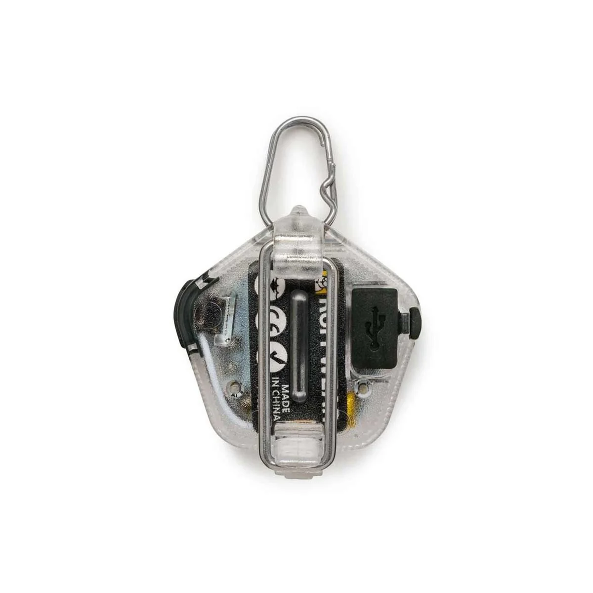 Ruffwear Beacon Dog Safety Light Clear Lake (One Size) - Image 2