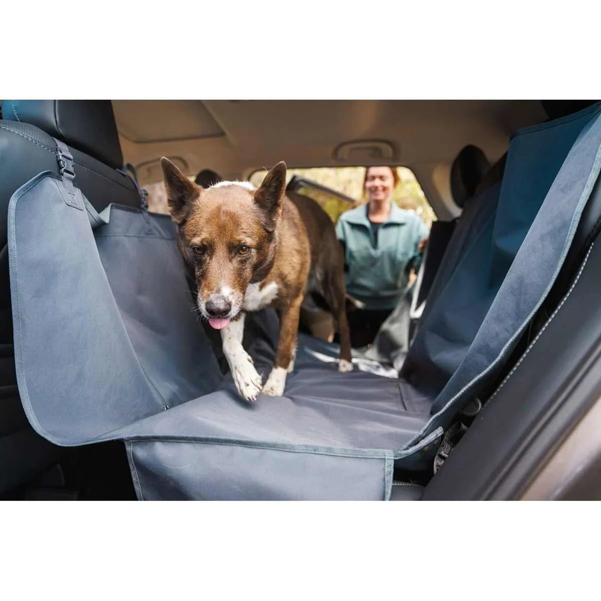Ruffwear Dirtbag Dog Car Seat Cover in Basalt Grey (One Size) - Image 3