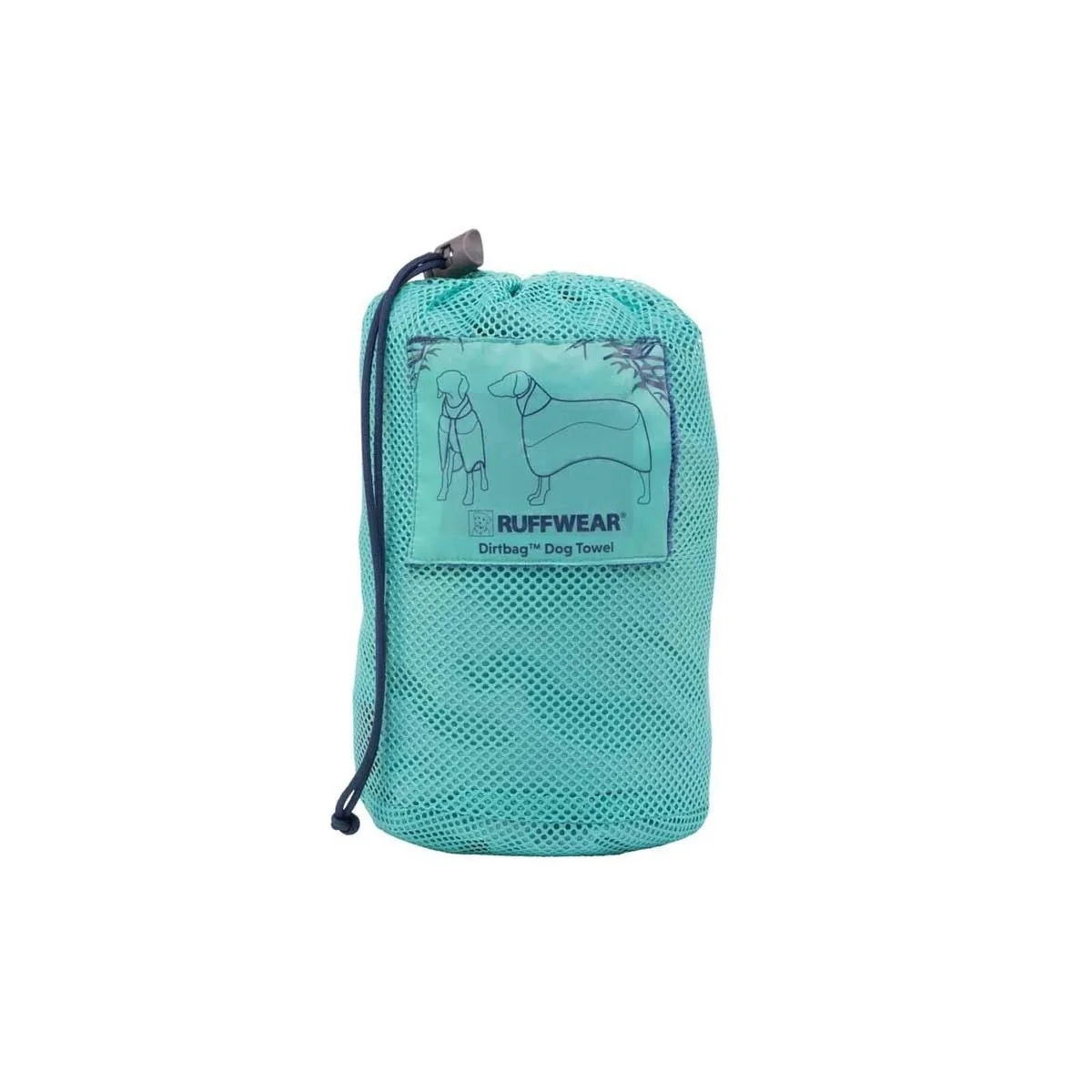 Ruffwear Dirtbag Dog Drying Towel Aurora Teal (Medium) - Image 2