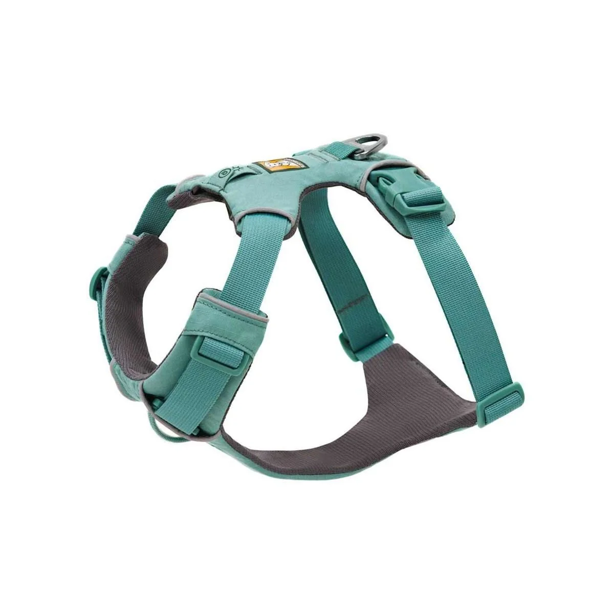 Ruffwear Front Range Dog Harness in River Rock Green (Small)