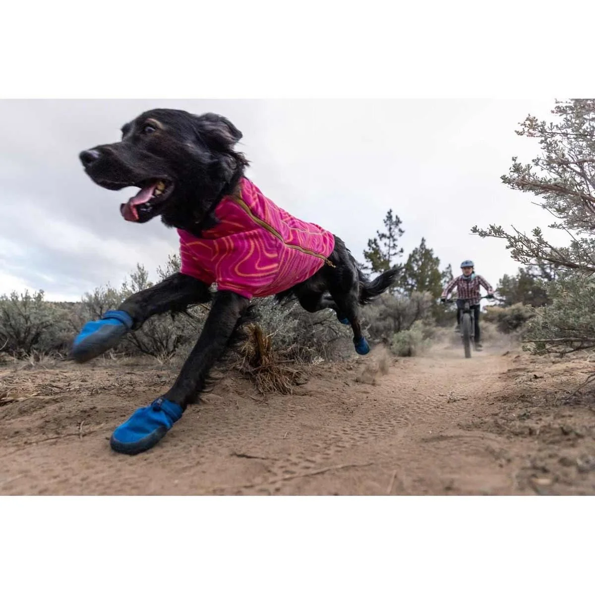 Ruffwear Hi & Light Trail Shoes in Blue Pool 70mm (Pair) - Image 2