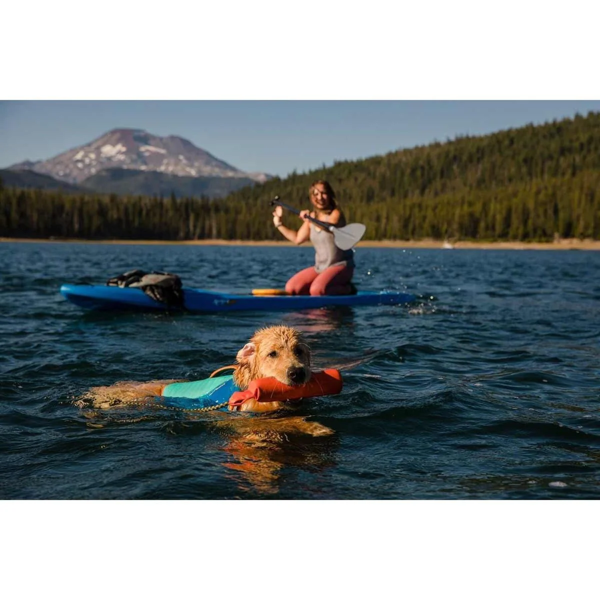 Ruffwear Lunker Dog Toy in Campfire Orange (One Size) - Image 2