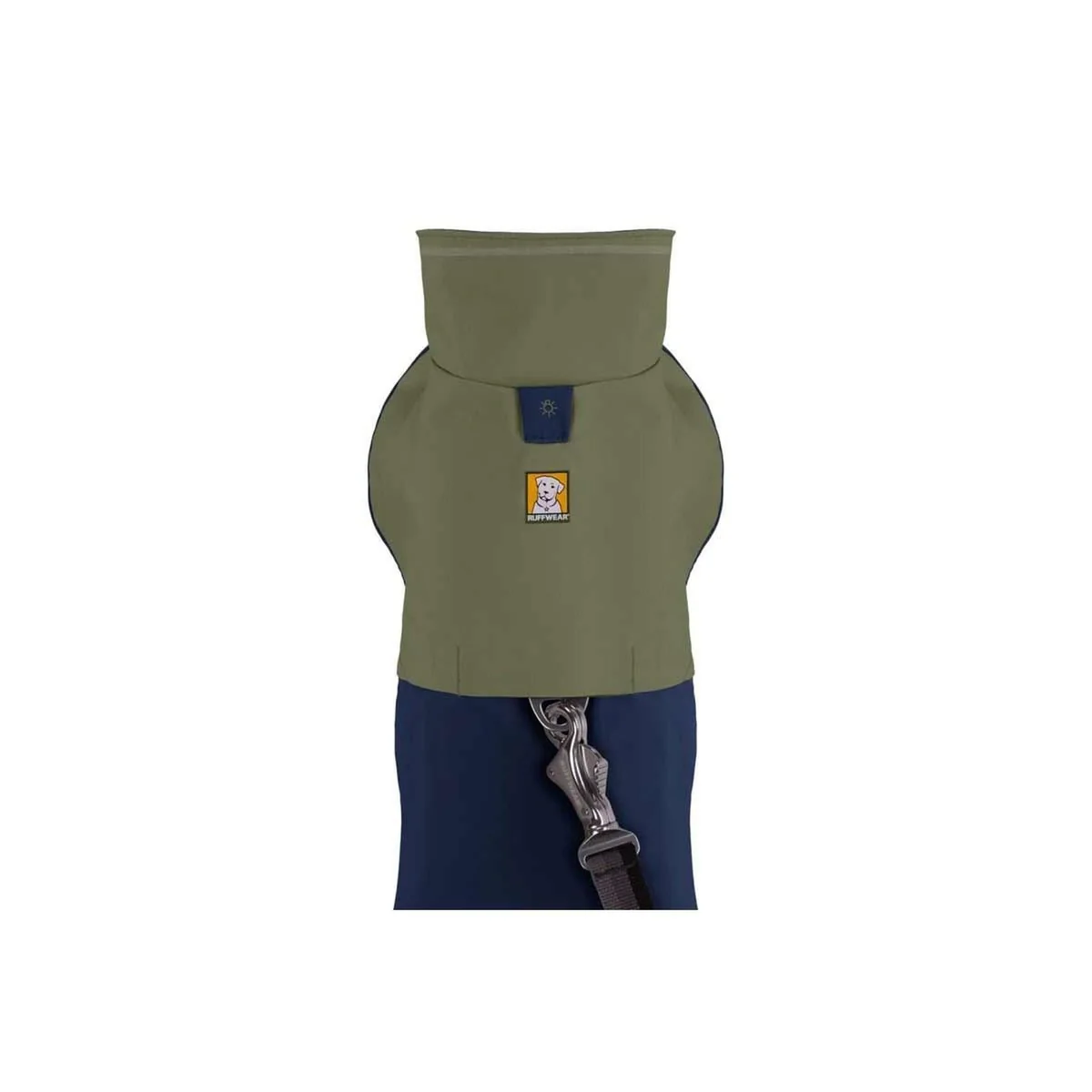Ruffwear Sun Shower Dog Raincoat in Midnight Blue (Large) - Image 4