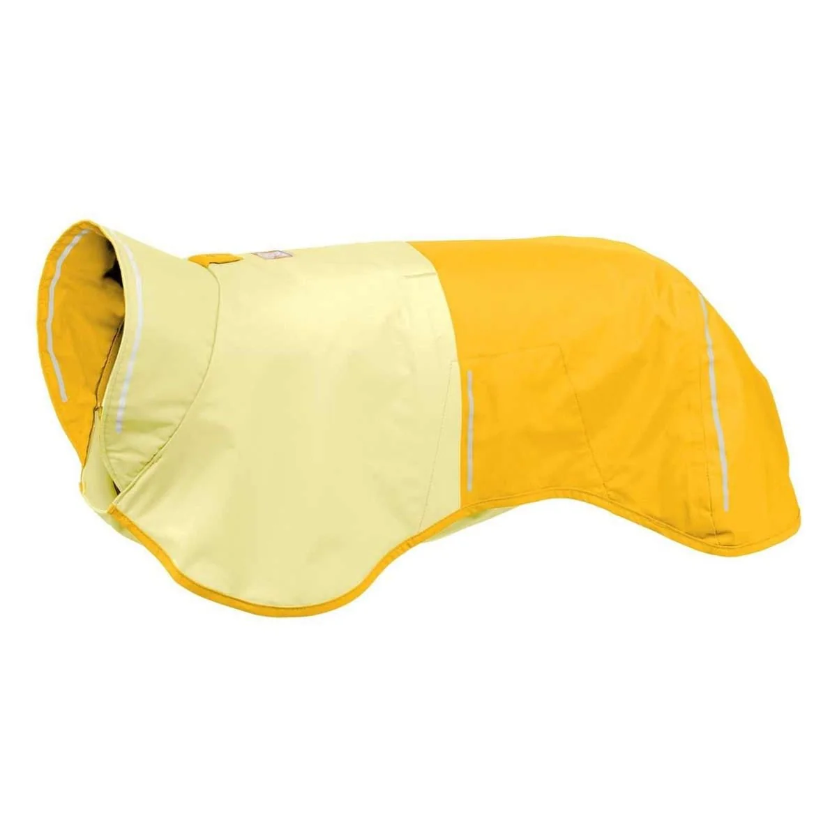 Ruffwear Sun Shower Dog Raincoat in Mineral Yellow Extra (Large)