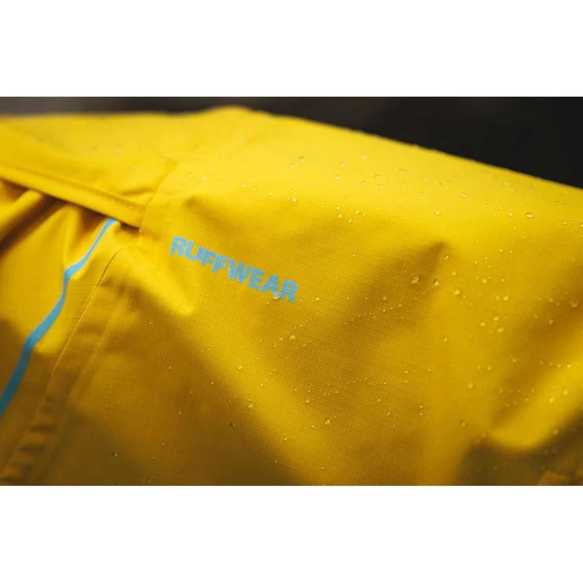 Ruffwear Sun Shower Dog Raincoat in Mineral Yellow Extra (Large) - Image 3