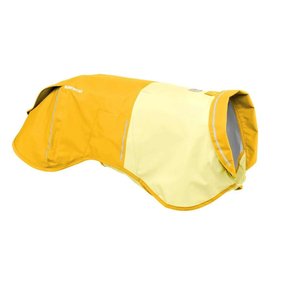 Ruffwear Sun Shower Dog Raincoat in Mineral Yellow Extra (Large) - Image 6