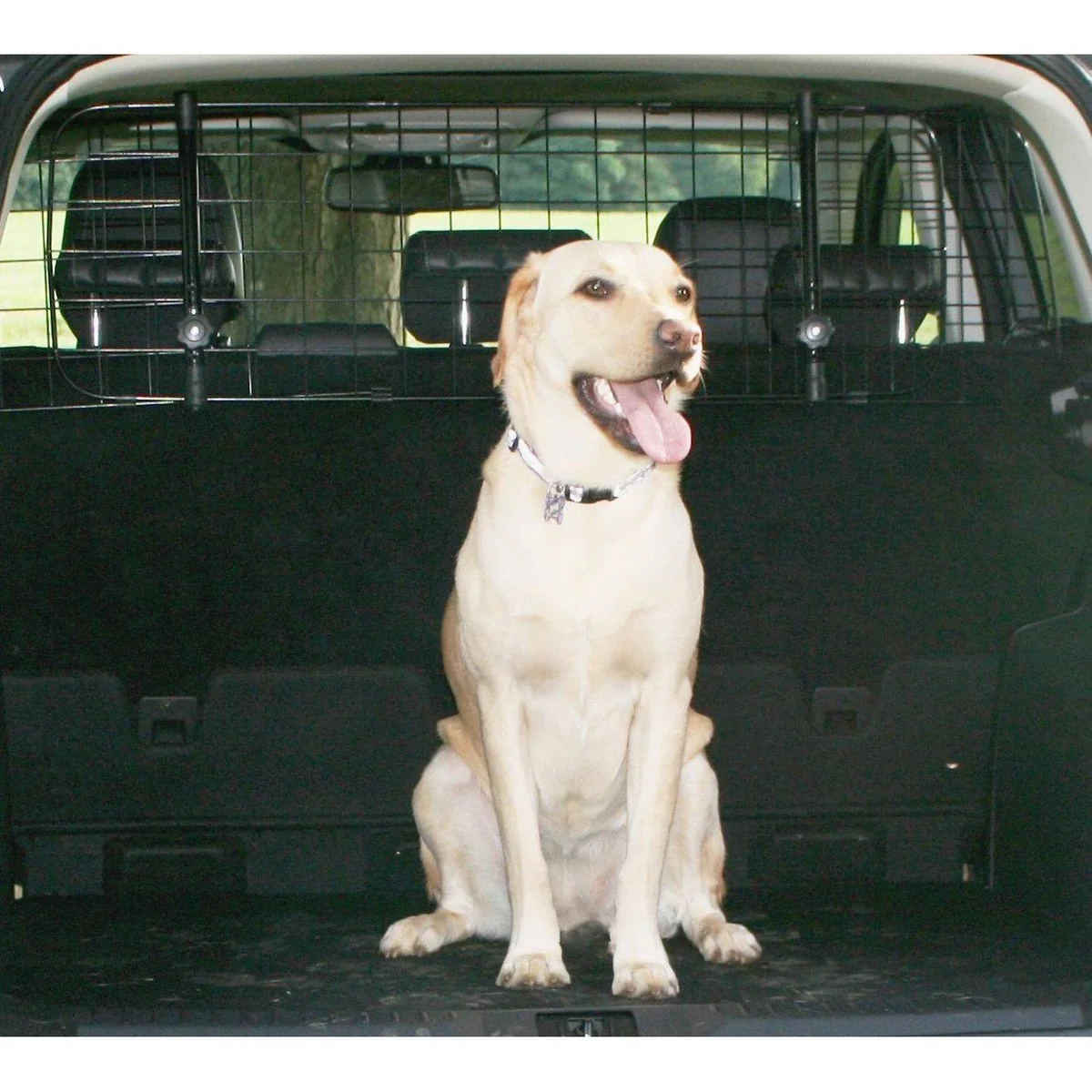 Sakura Universal Dog Guard Adjustable Safety Travel Dog Pet Headrest Car Mesh Barrier - Image 6