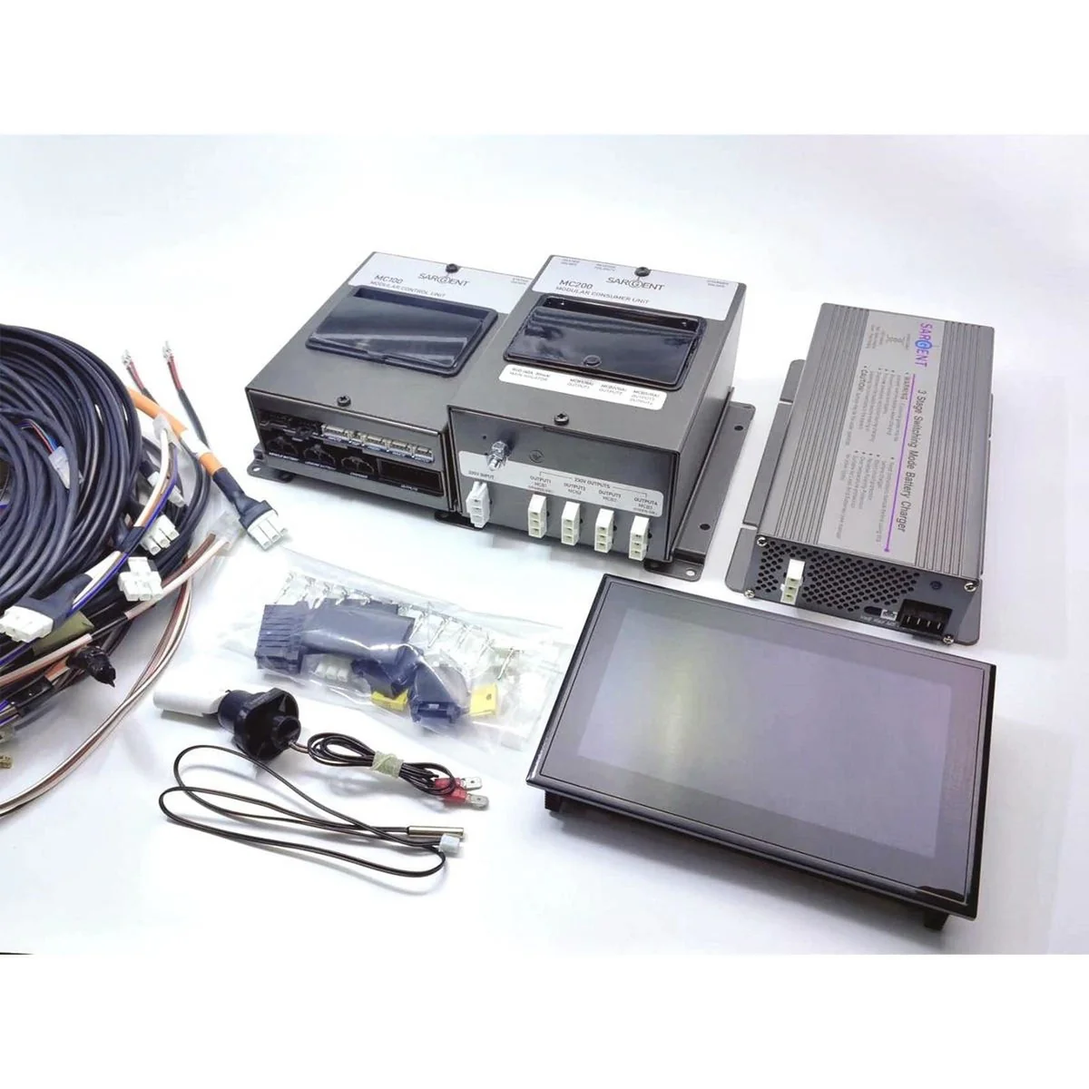 Sargent 4'' Touchscreen Modular System with MC100, MC200 & Harnesses - Image 2