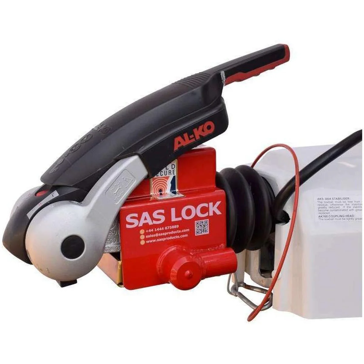 SAS Fortress 2 Gold Hitch Lock For AL-KO Stabilising Head Bailey & Swift Caravan - Image 3