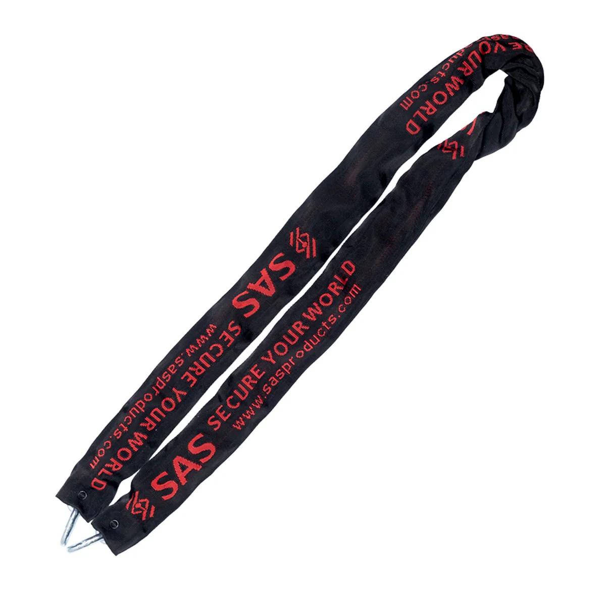 SAS General Purpose 1500x8mm Round Shackle Chain with Woven Sleeve - Image 2