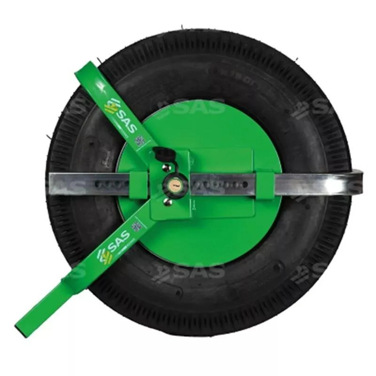 SAS Green Series V3 Compact Wheel Clamp Lightweight Theft Deterrent