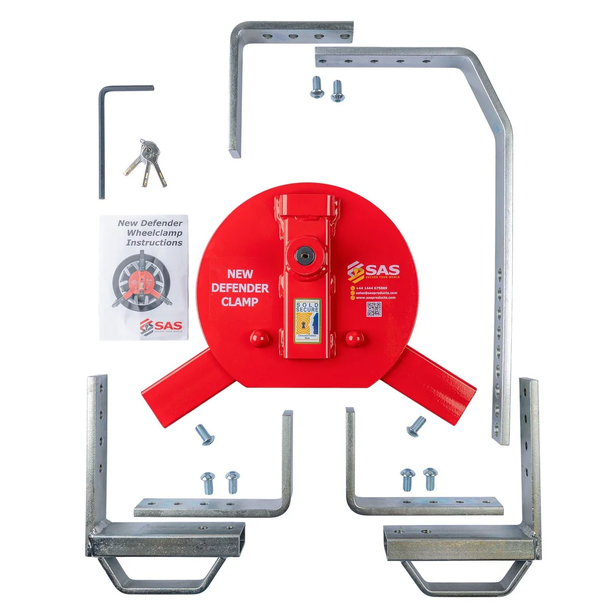 SAS New Defender Wheelclamp Lock Standard - Image 10