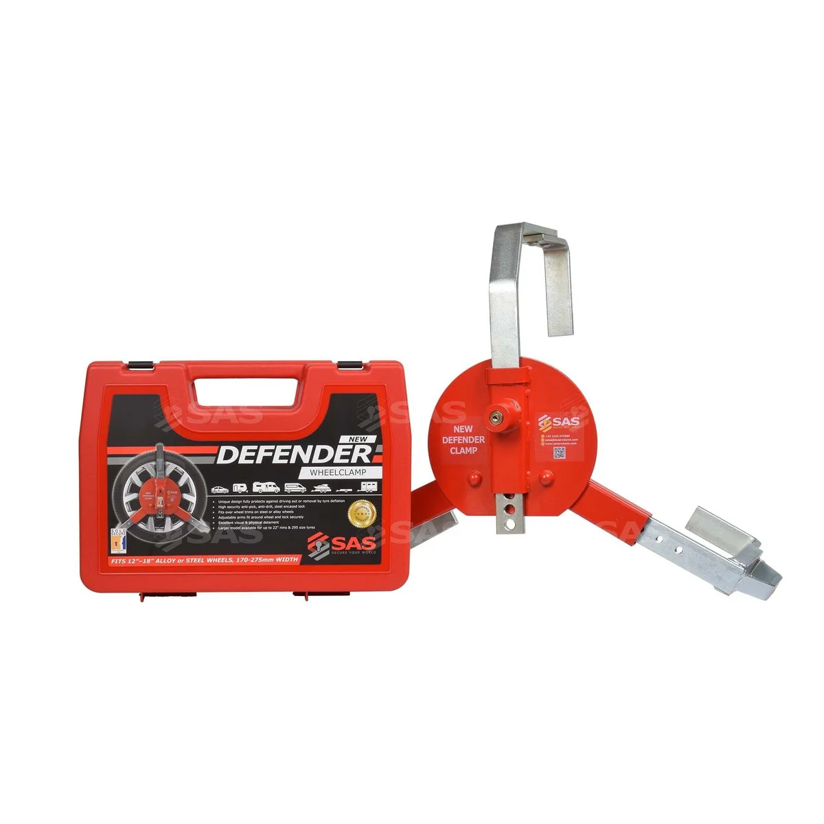 SAS New Defender Wheelclamp Lock Standard - Image 2