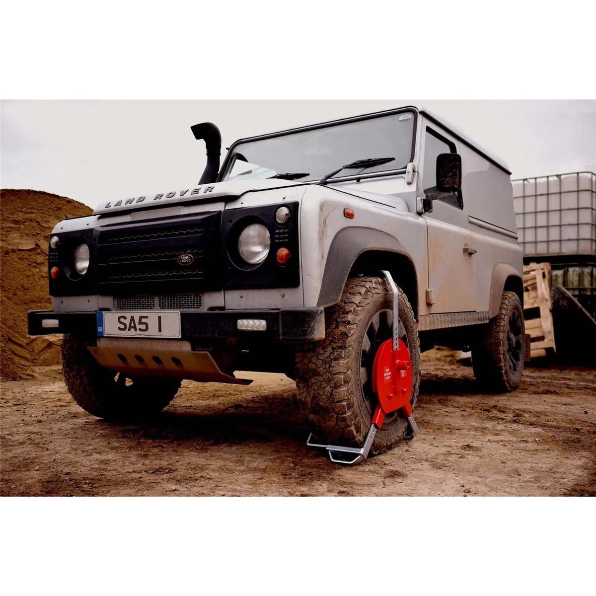SAS New Defender XXL Wheelclamp Lock Keyed Alike - Image 2