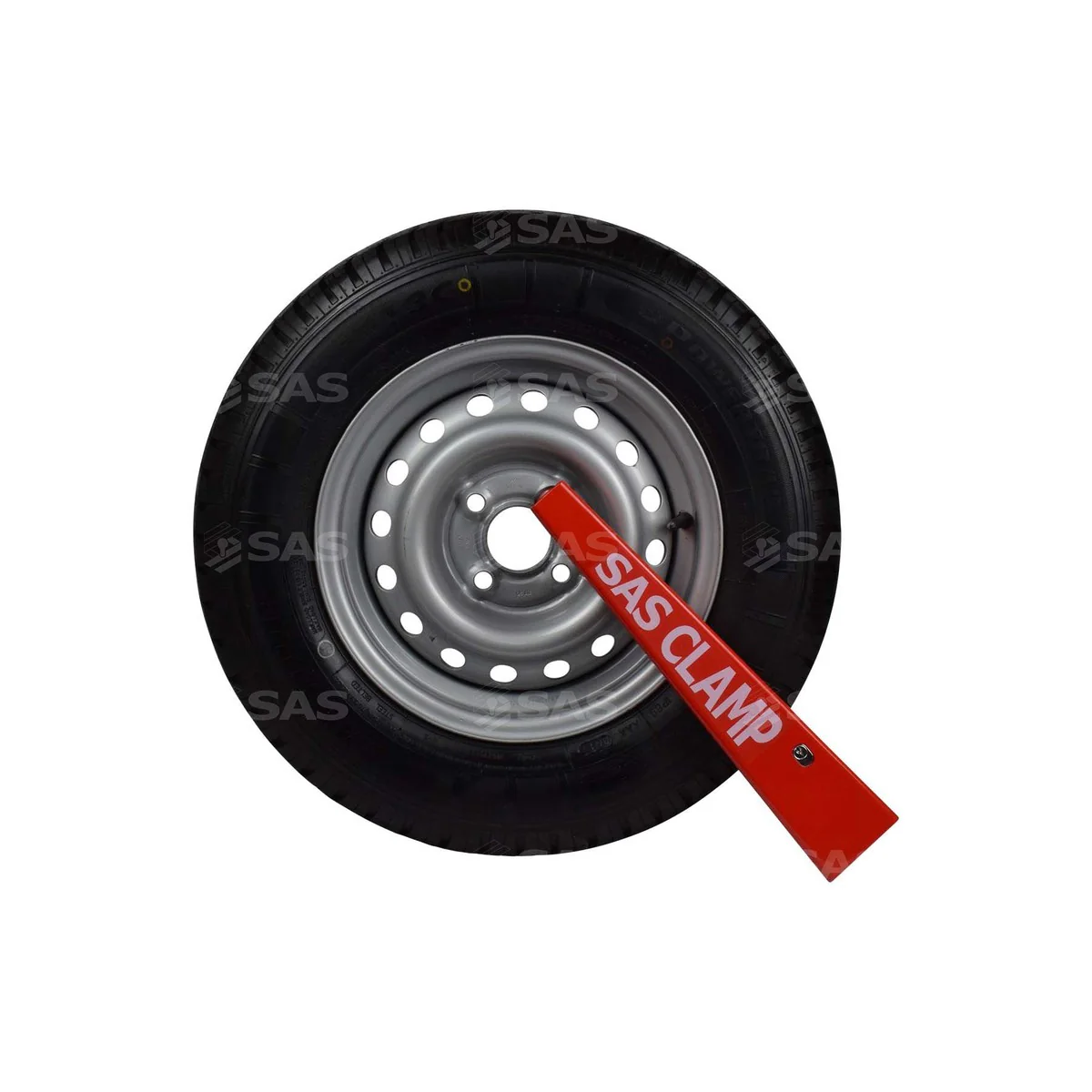 SAS Original HD2 wheelclamp for steel wheels Lock Keyed Alike