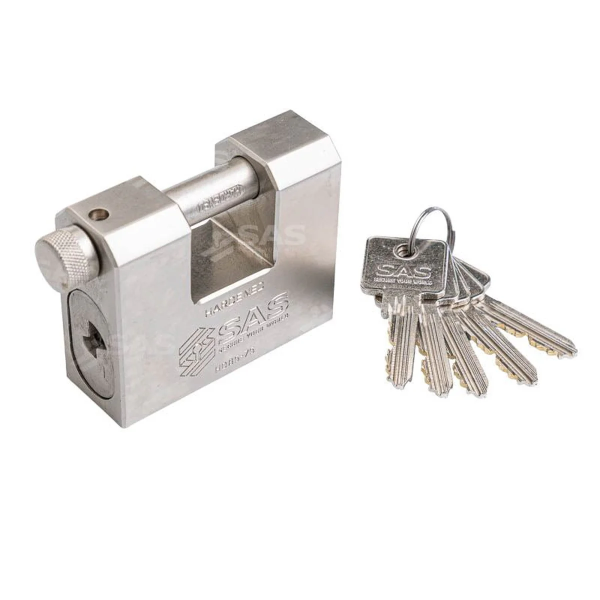 SAS PJB Garage Defender for Up-and-Over Garage Doors Tarmac / Red / Lock Keyed Alike - Image 7