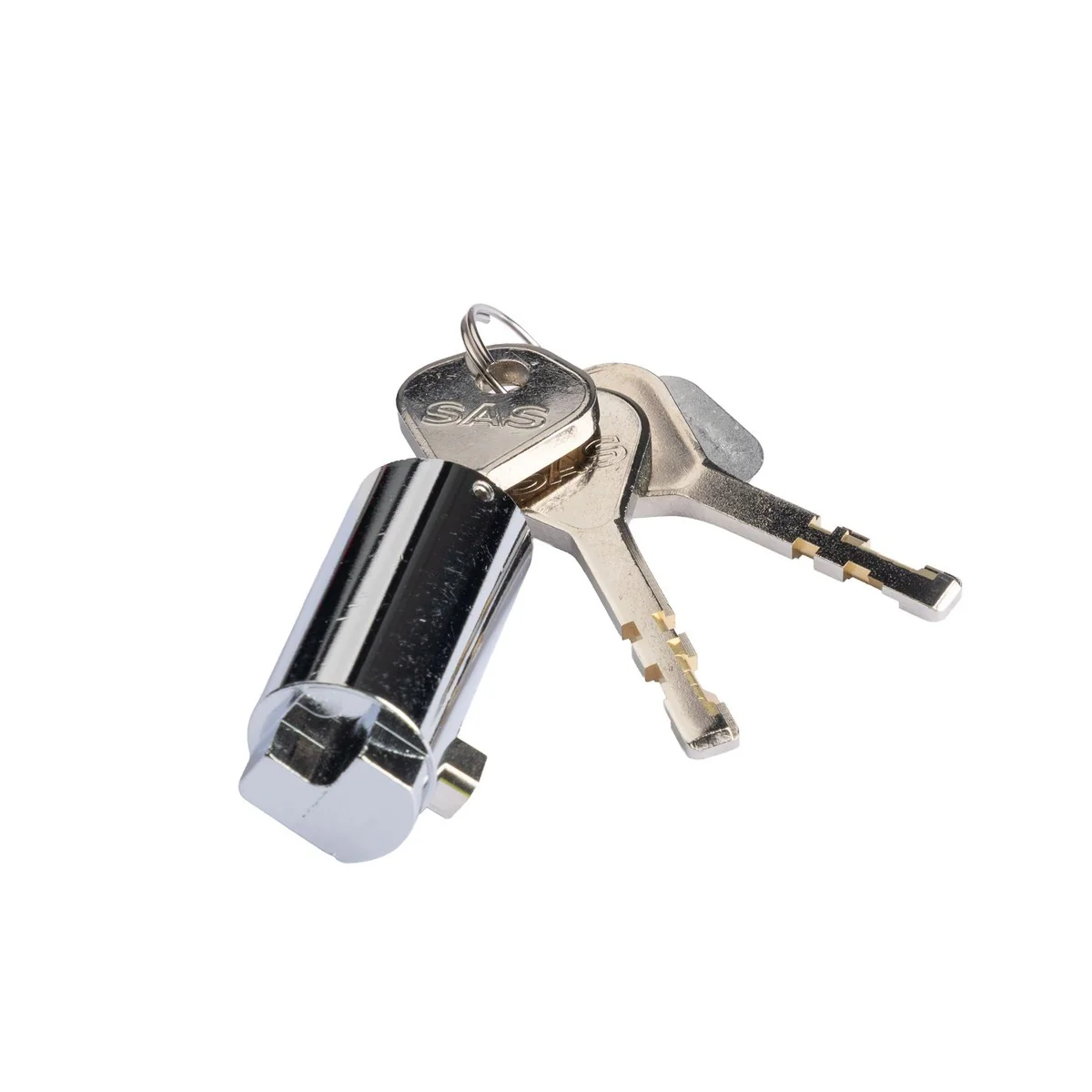 SAS Premium Integral Barrel Lock for Bradley Doublelock Hitch and Autohead Lock Keyed Alike - Image 3