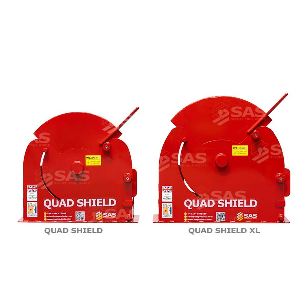 SAS Quad Shield Wheelclamp Xl Size / Lock Standard - Image 8