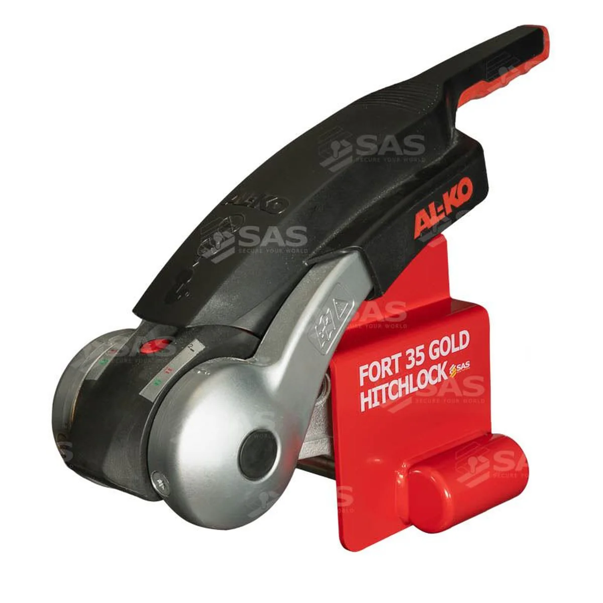 SAS SAS FORT 35 GOLD Hitchlock for AL-KO AKS3504 Stabiliser Coupling Lock Keyed Alike - Image 2
