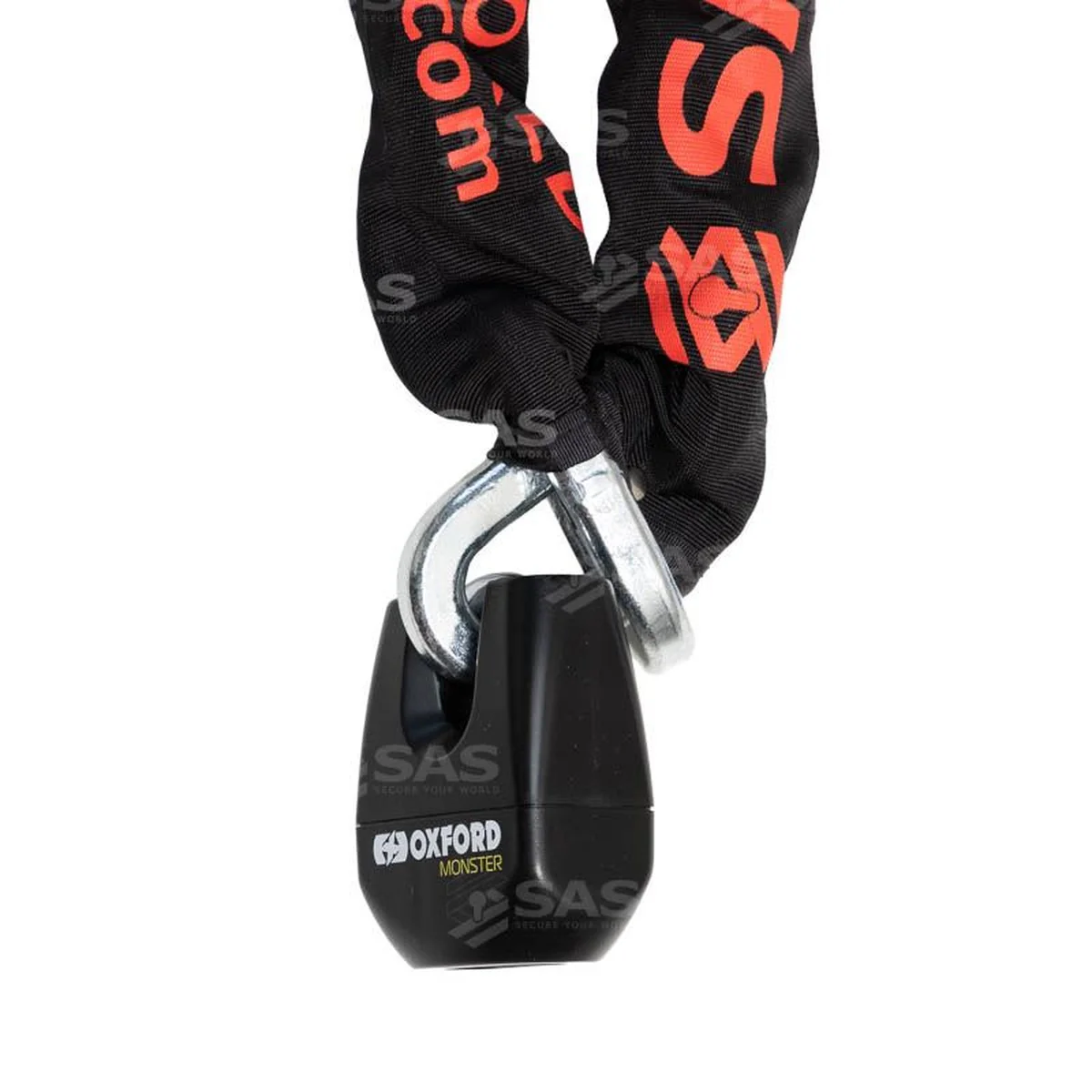 SAS SAS Heavy Duty 2000x14mm Square Shackle Chain & Monster Padlock