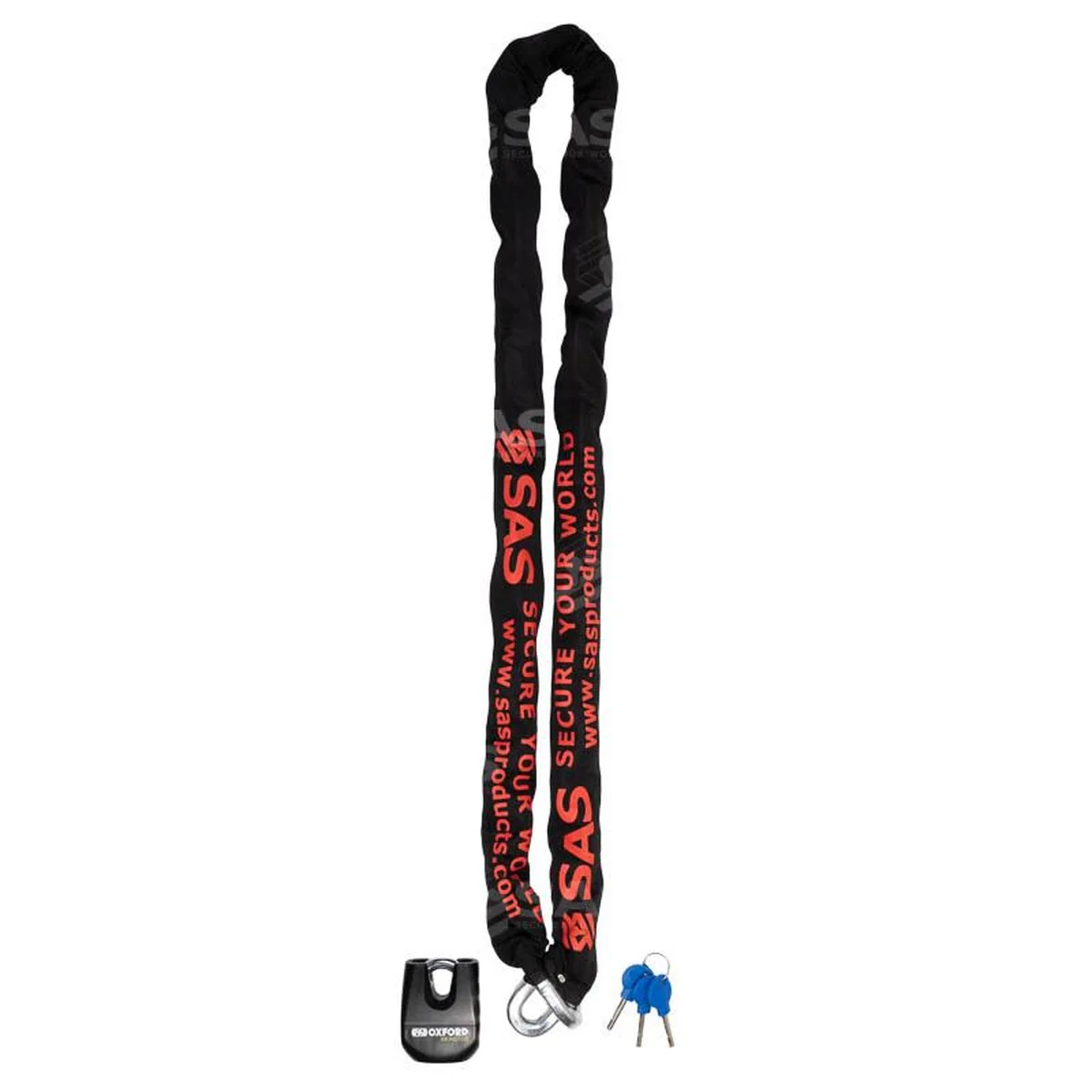 SAS SAS Heavy Duty 2000x14mm Square Shackle Chain & Monster Padlock - Image 3