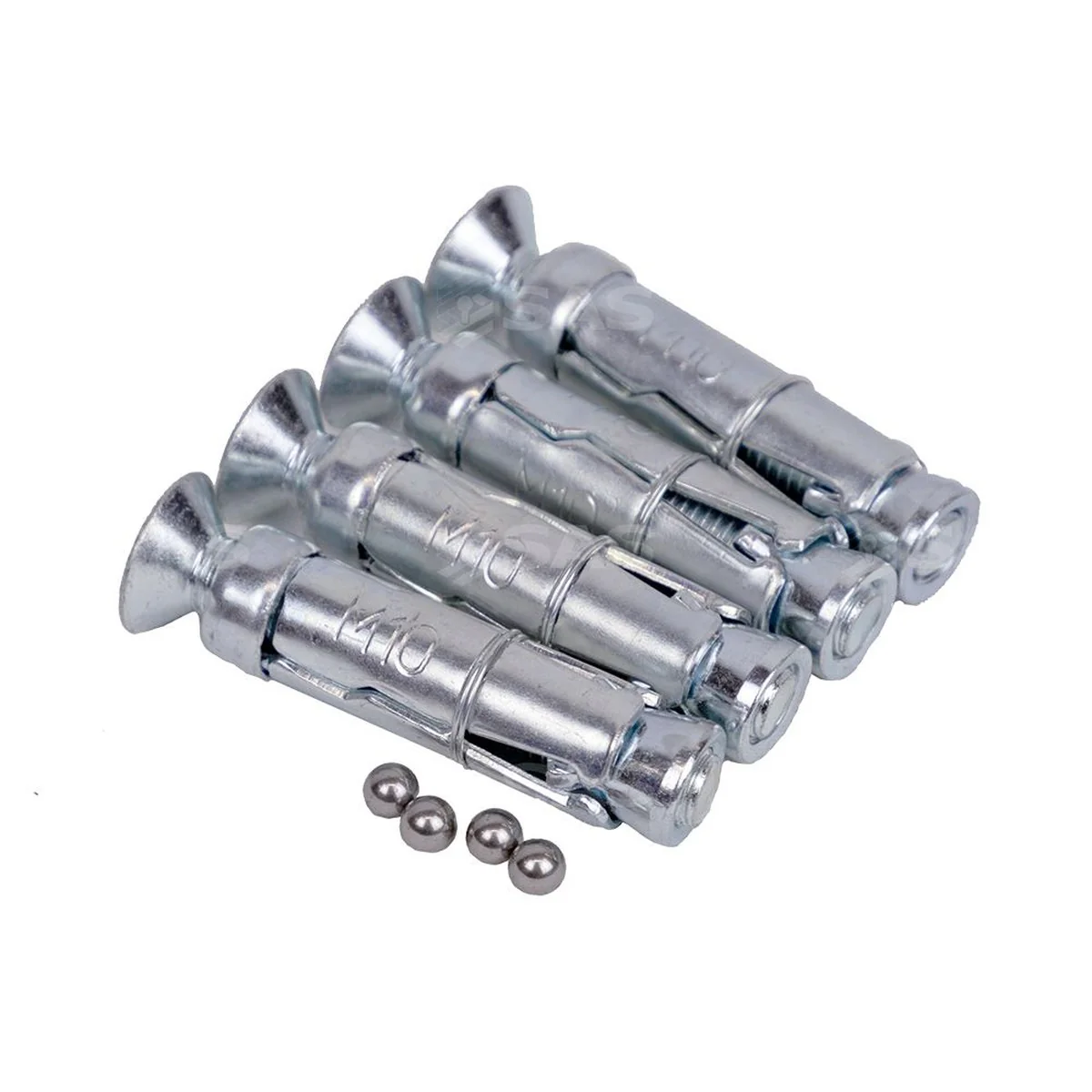 SAS SAS Heavy-Duty Security Post Folding Bolt Down Lock Keyed Alike - Image 7